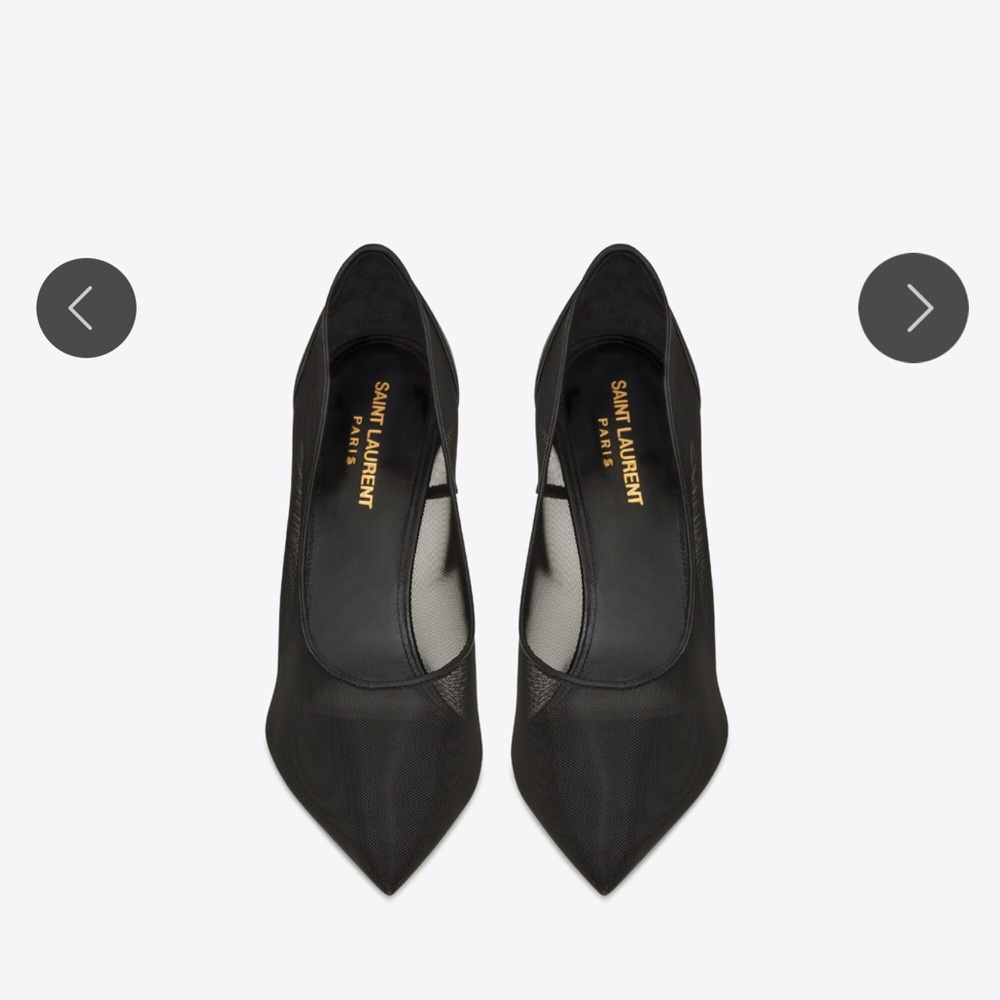 Saint Laurent Anju Pumps in Tulle